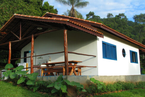 Lateral da casa